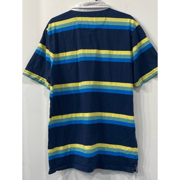 Vans Polo Shirt Short sleeve stripes size M - Picture 2 of 8